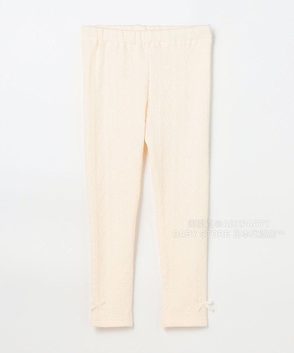 日本童裝 aF#a325 提花緊身褲 90-150cm 女童款 秋季 PANTS