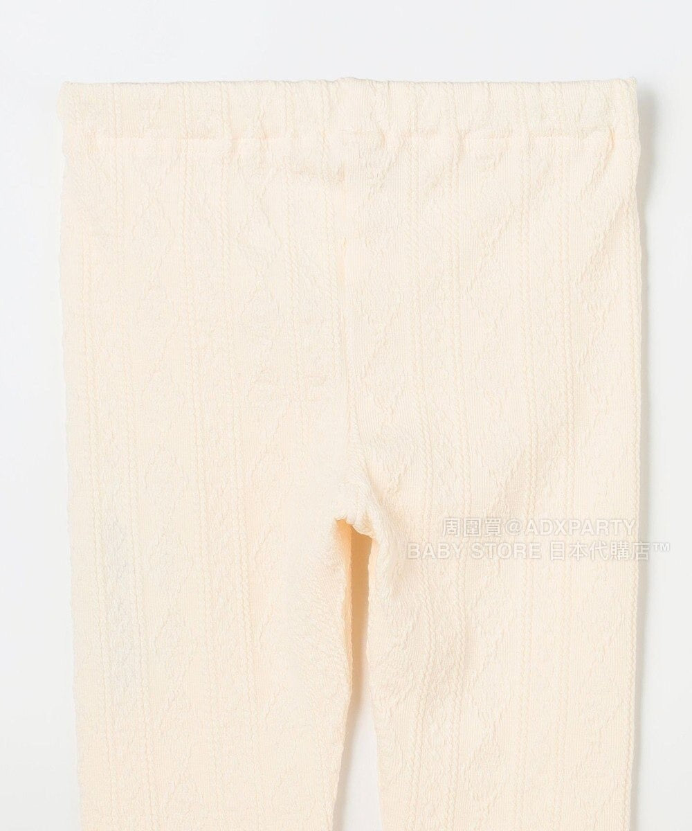 日本童裝 aF#a325 提花緊身褲 90-150cm 女童款 秋季 PANTS