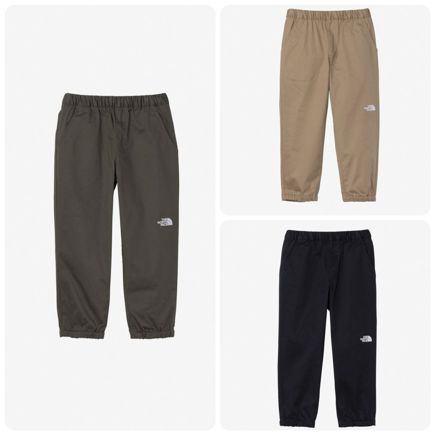 Japanese TNF High Stretch Sports Pants (100-120cm) for Boys and Girls Summer