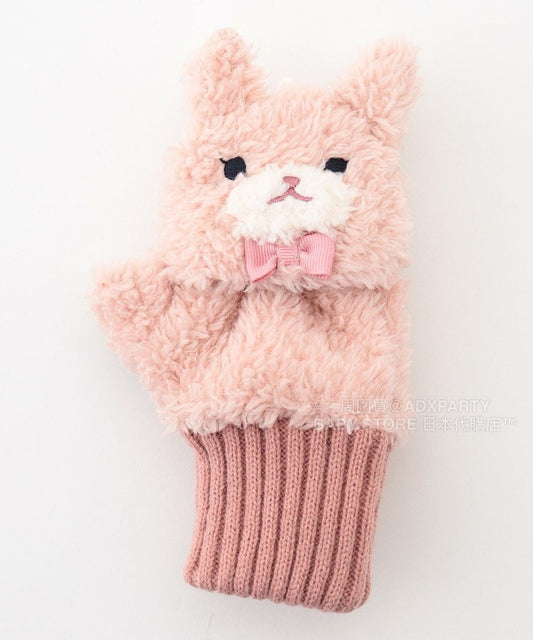 日本直送 aF#a325 動物2WAY手套 M-L 手套系列