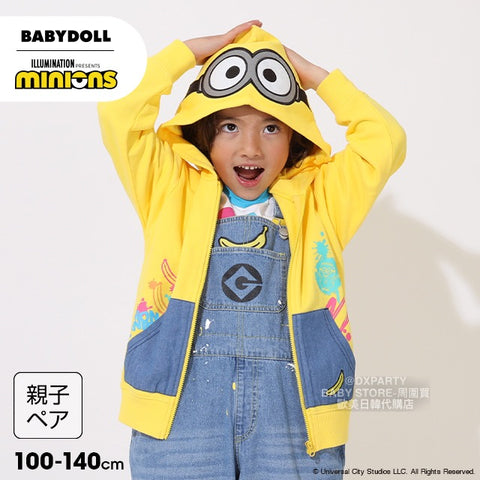 日本童裝 BDL x minions 衛衣外套 100-140cm 男童款/女童款 夏季 OUTERWEAR 親子裝