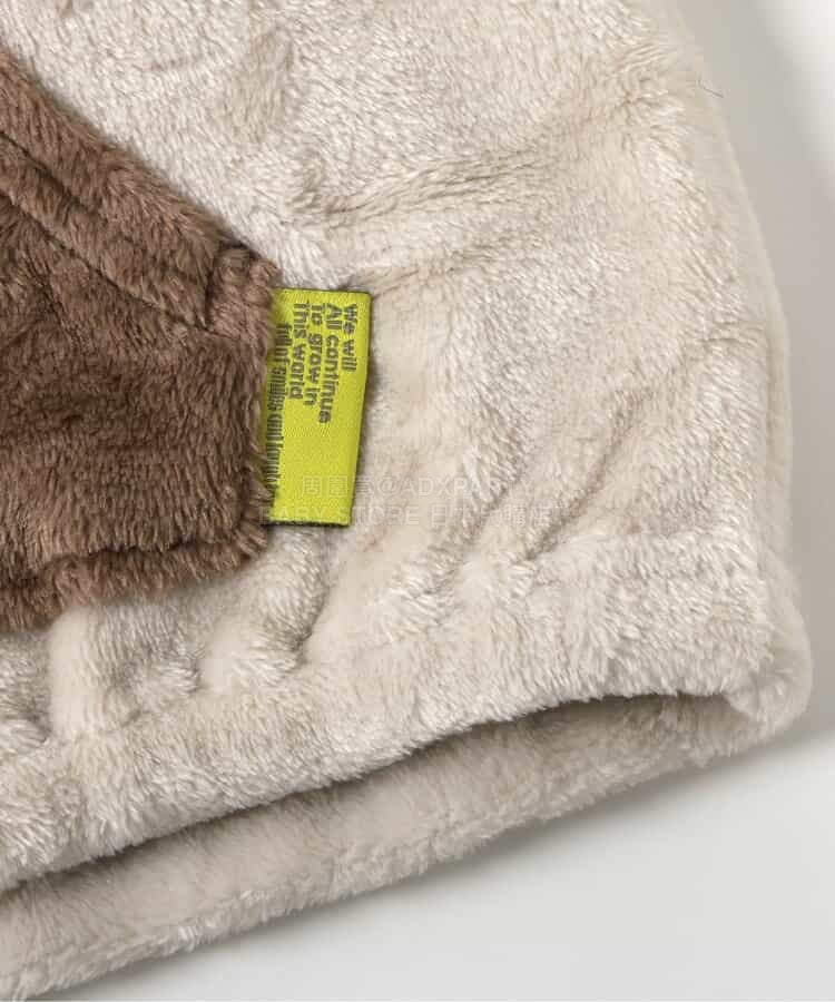 日本童裝 BREEZE 動物毛絨睡衣 80-130cm 男童款 冬季 TOPS PANTS 睡衣系列