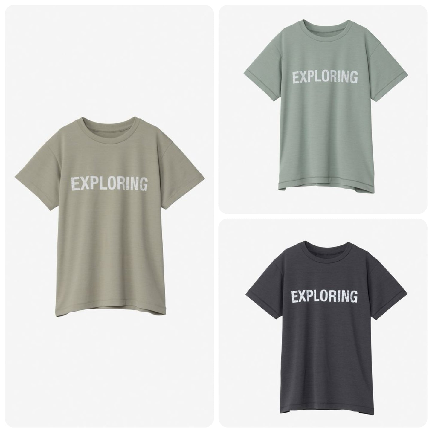 Japanese children's clothing TNF waterproof series antibacterial deodorant static care anti-UV sweat-absorbent quick-drying letter print top 130-160cm boys/girls summer TOPS