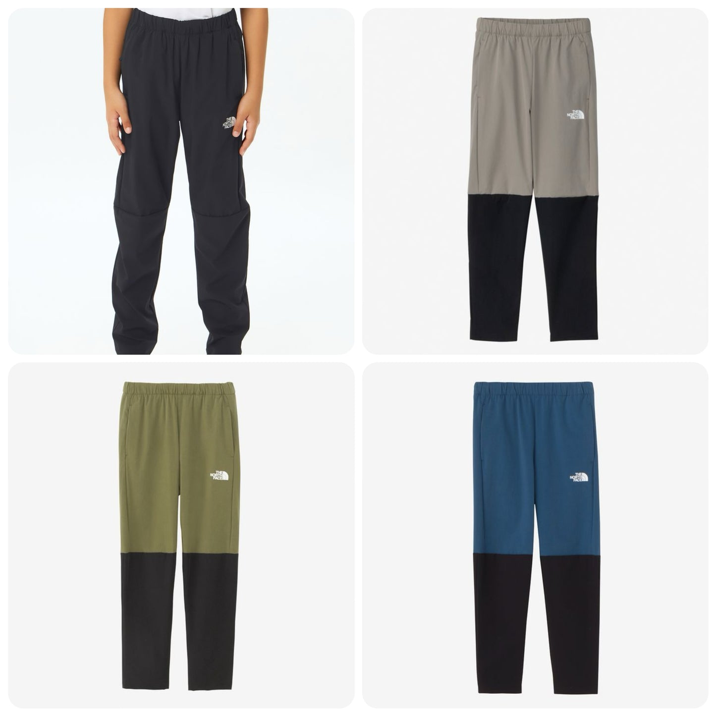 Japanese children's clothing TNF waterproof series static care sports pants 130-160cm boys'/girls' summer PANTS
