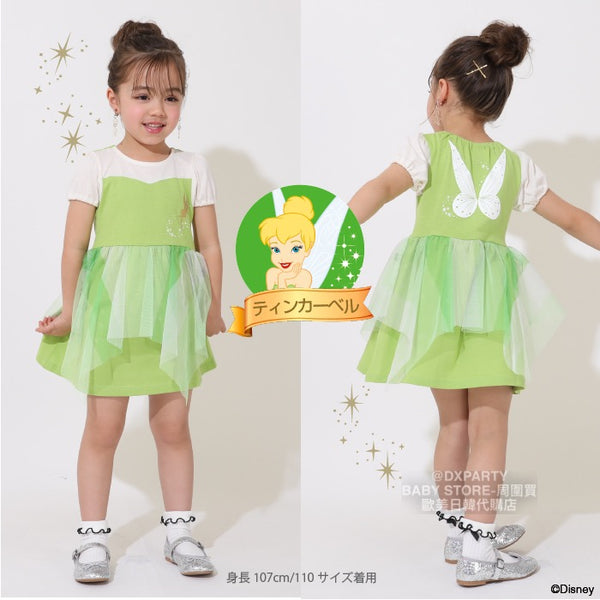 日本童裝 BDL x Disney  公主角色連身裙 90-130cm 女童款 夏季 DRESSES