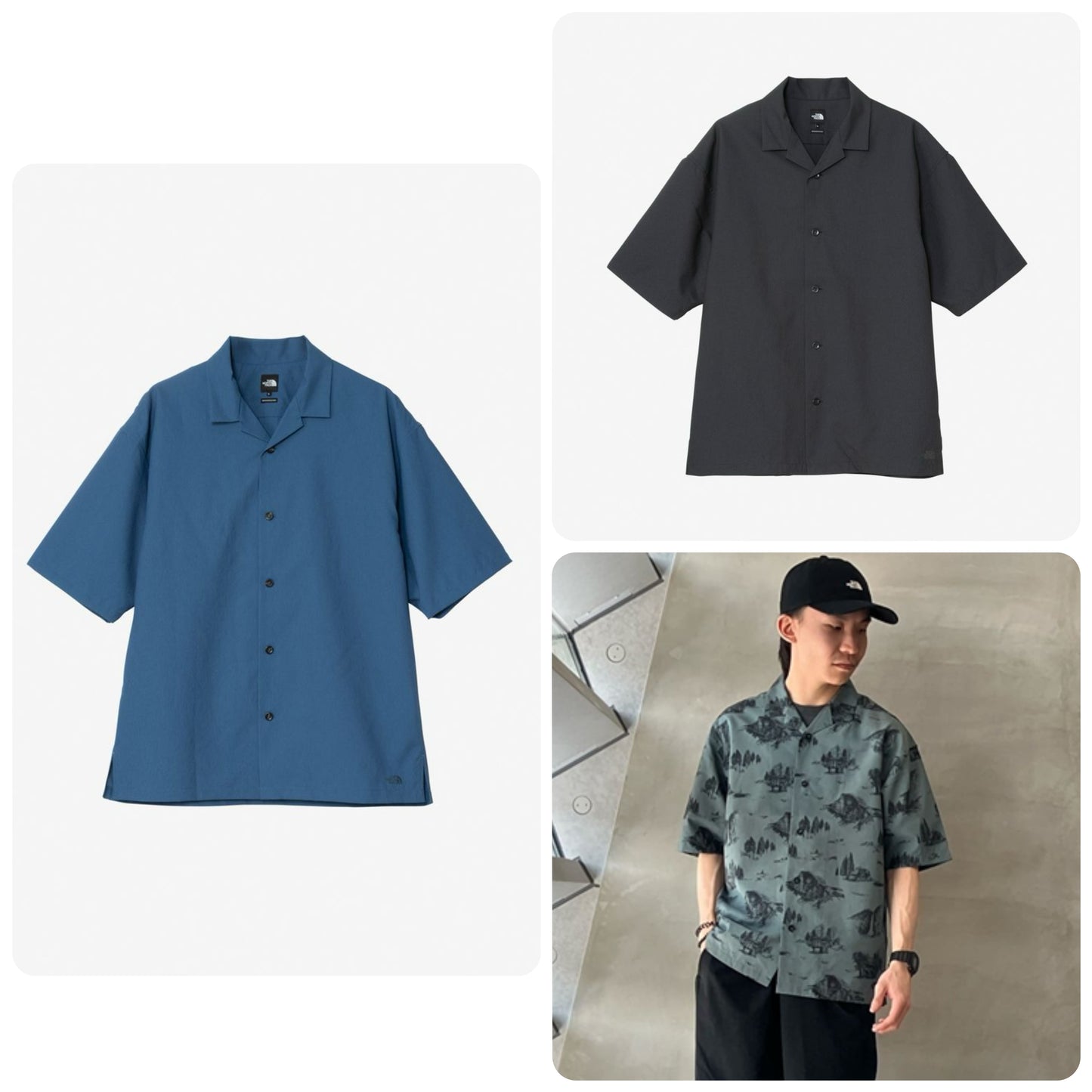 Japanese children's clothing TNF anti-UV static care breathable parent-child mountain shirt S-XL adult summer TOPS