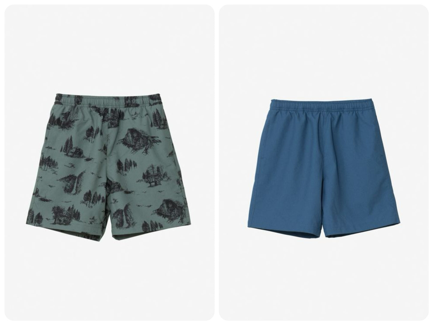 Japanese children's clothing TNF anti-UV static care breathable sports shorts 130-160cm boys/girls summer PANTS