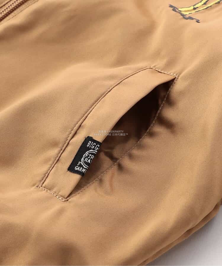 日本童裝 F.O.KIDS 2Way 雙面兩著 刺繡圖案棒球外套 80-140cm 男童款 秋季 OUTERWEAR 其他品牌童裝