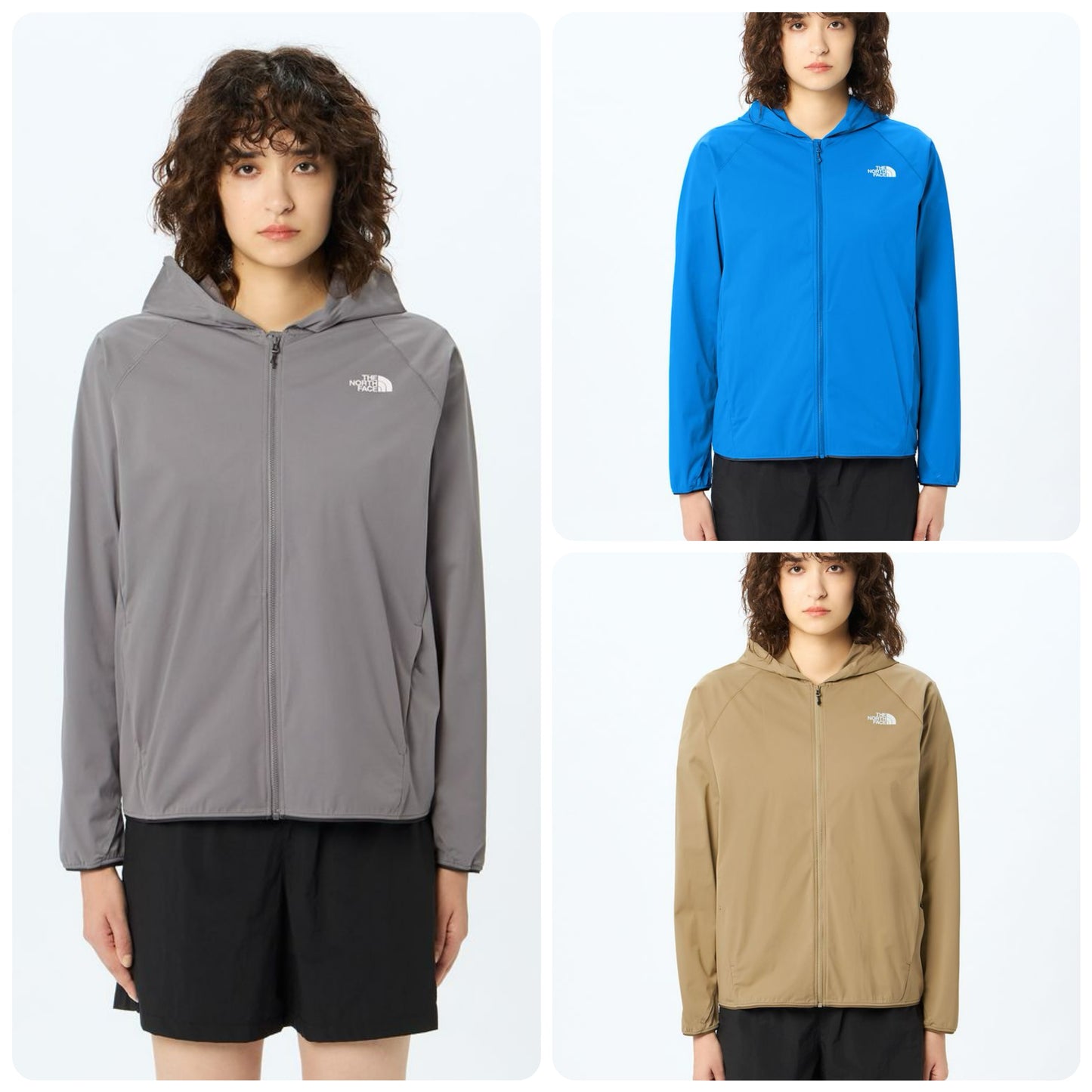 日本童裝 TNF 防UV 吸汗速乾 靜電護理 彈力 親子裝 防曬外套 S-XL 大人款 夏季 OUTERWEAR