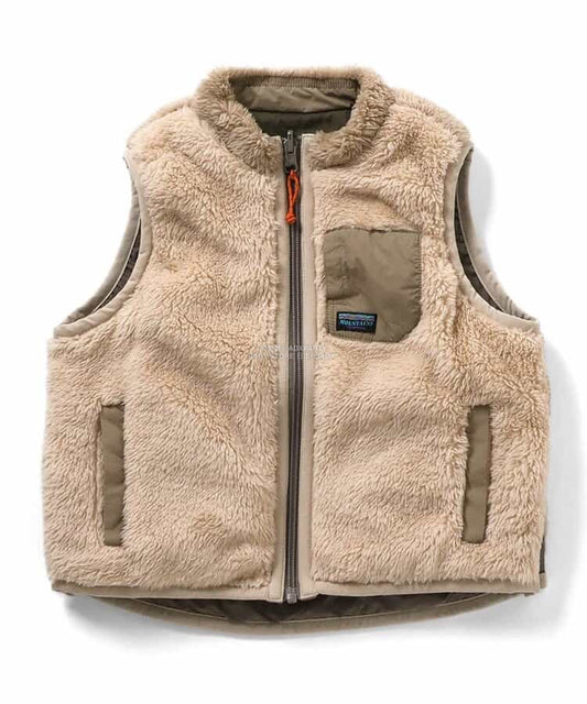 日本童裝 F.O.KIDS 2Way 雙面兩著 絨毛背心外套 80-140cm 男童款 秋季 OUTERWEAR 其他品牌童裝