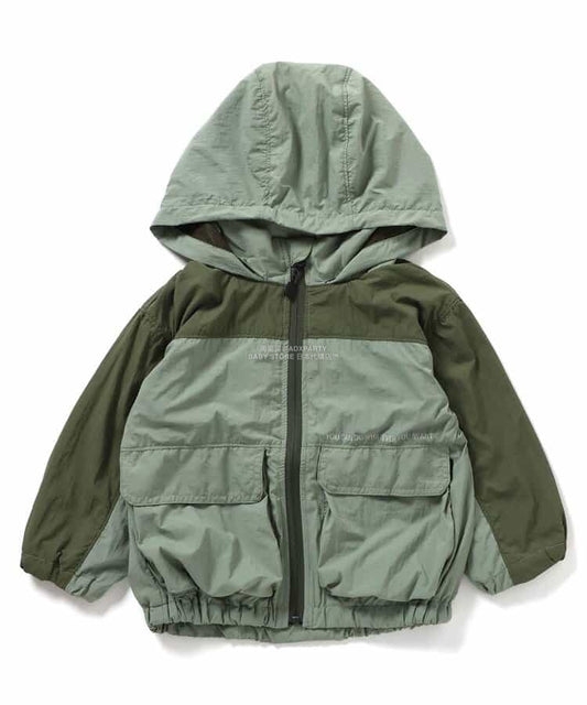 日本童裝 F.O.KIDS 防水系列 大口袋風褸 80-160cm 男童款 秋季 OUTERWEAR 其他品牌童裝