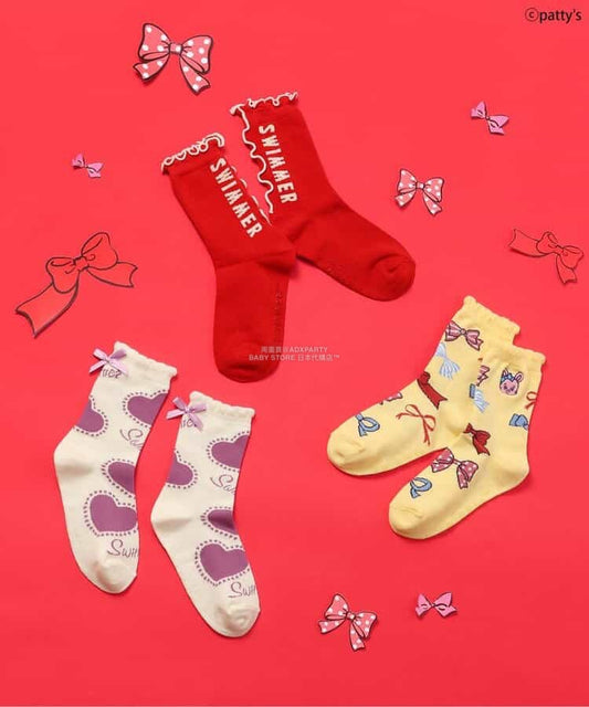日本直送 SERAPH x SWIMMER 襪一對 14-24cm 襪系列