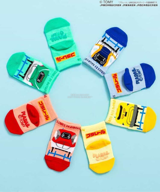 日本直送 BIT'Z 新幹線 襪一對 7-15cm 襪系列 鐵路系列