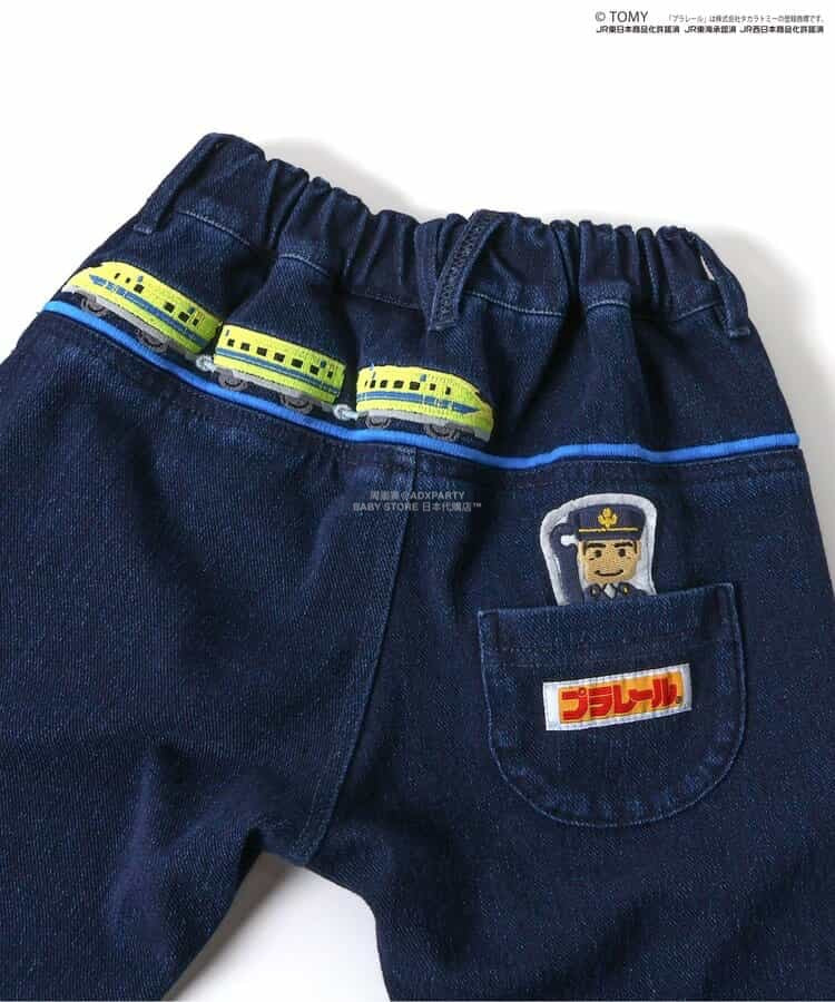 Moujonjon Hungry Heart JR Shinkansen Top (90-130cm) for Boys (Summer TOPS) (Railway Series)