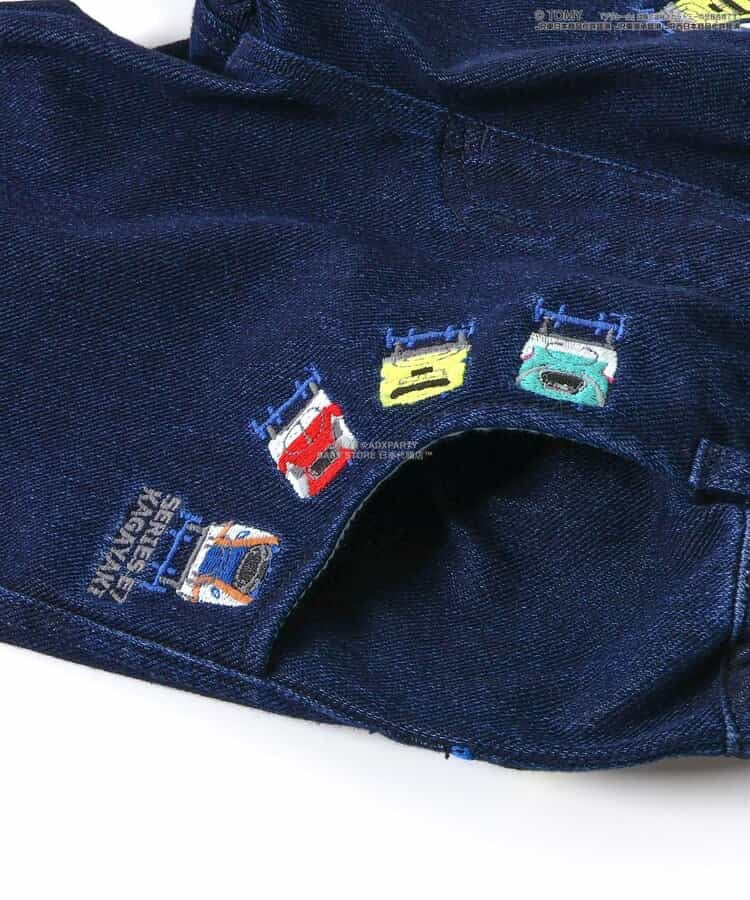 Moujonjon Hungry Heart JR Shinkansen Top (90-130cm) for Boys (Summer TOPS) (Railway Series)