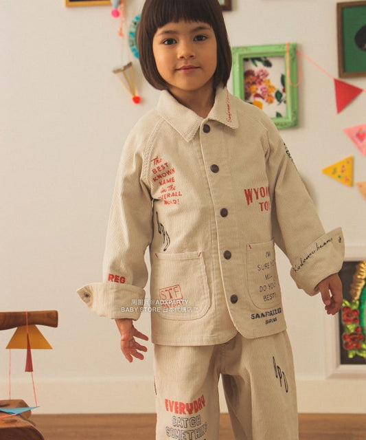 Japanese Kids' BEAMS mini JR Sobu Line, Yamanote Line, and Chuo Line Train Tops 90-150cm Boys' Summer TOPS Railway Series