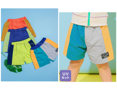 日本童裝 BR#22EE 防UV 沙灘褲 80-150cm 男童款 夏季 夏日玩水泳衣特輯
