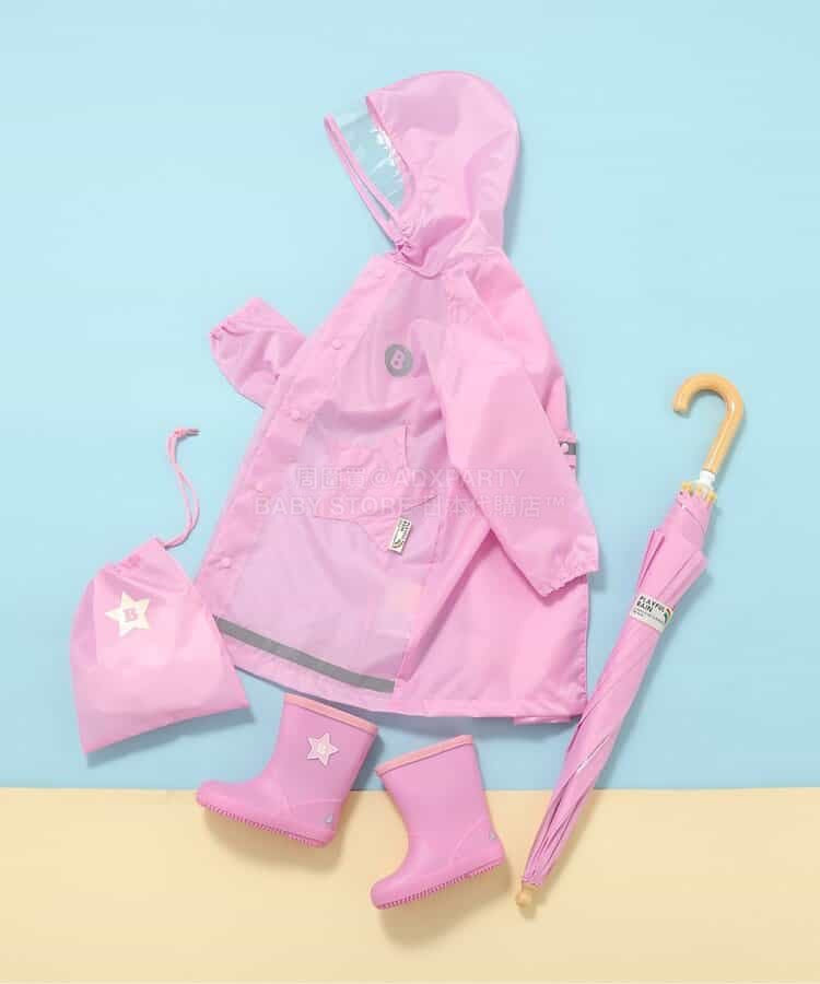 日本直送 BREEZE 雨衣 90-140cm 下雨天系列