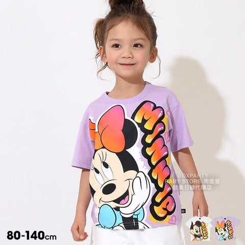 日本童裝 BDL x Disney 短袖T恤 80-140cm 男童款/女童款 夏季 TOPS