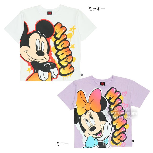 日本童裝 BDL x Disney 短袖T恤 80-140cm 男童款/女童款 夏季 TOPS