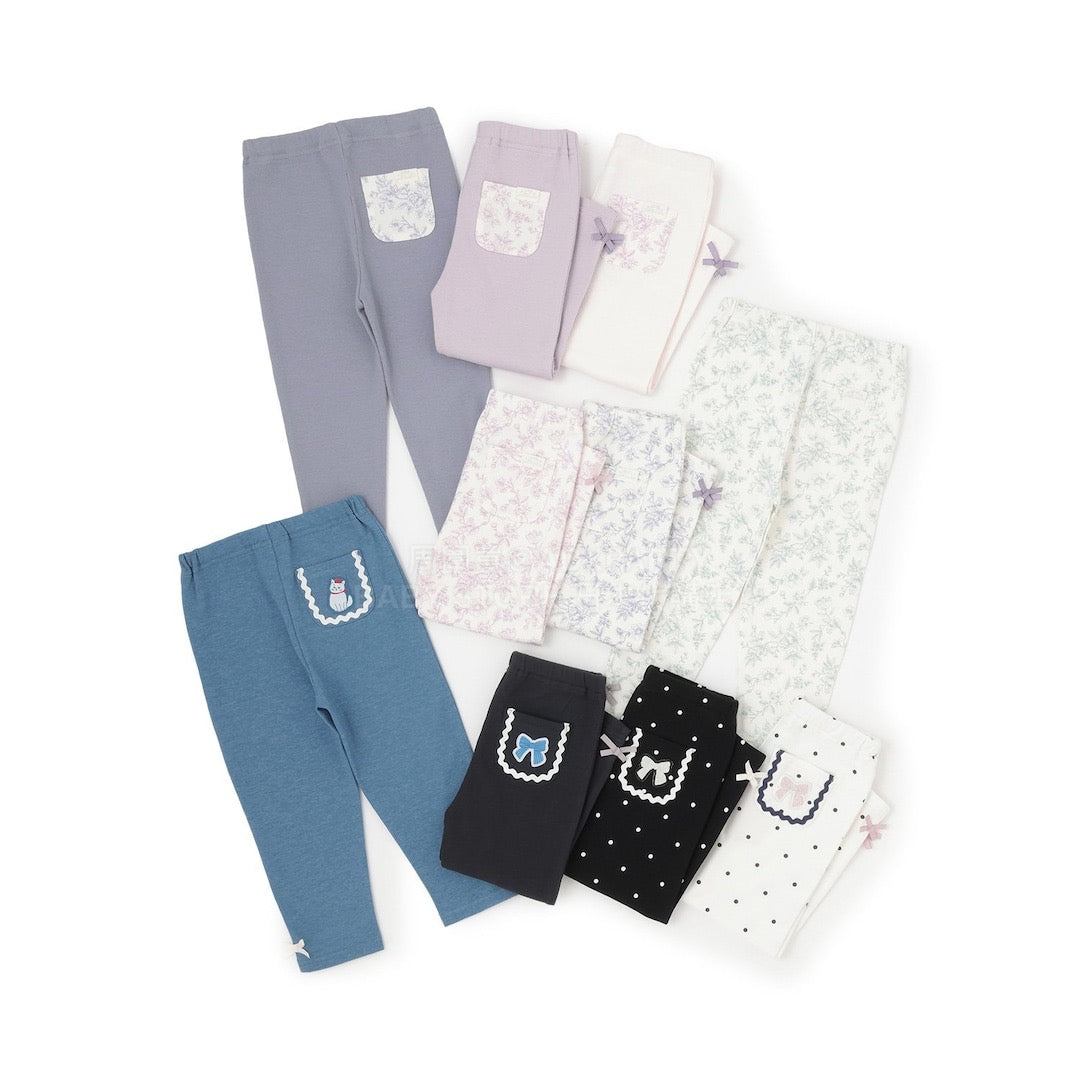 日本童裝 pe#main 休閒長褲 80-130cm 女童款 春季 PANTS