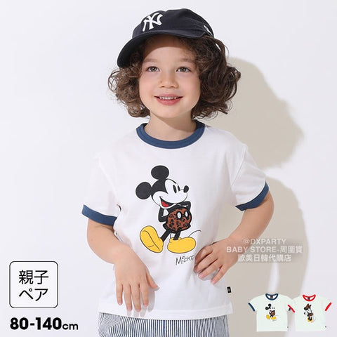 日本童裝 BDL x Disney 短袖T恤 80-140cm 男童款/女童款 夏季 TOPS 親子裝