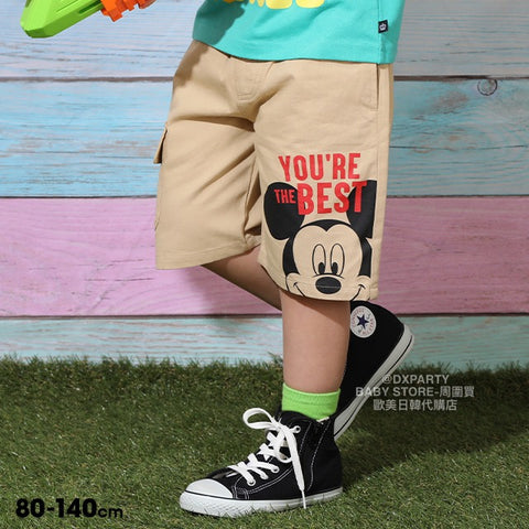 日本童裝 BDL x Disney 休閒短褲 80-140cm 男童款 夏季 PANTS