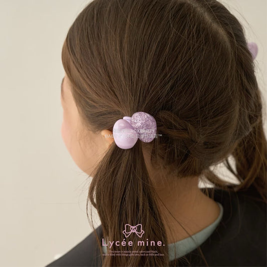 日本直送 Lycee mine 閃光心型髮圈兩件裝 手飾/髮飾系列