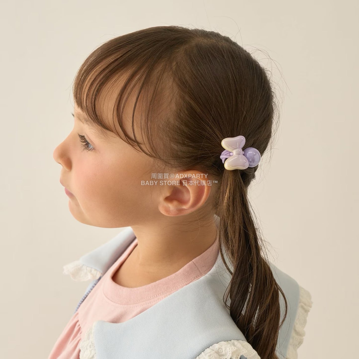日本直送 Lycee mine 漸層蝴蝶結髮圈兩件裝 手飾/髮飾系列