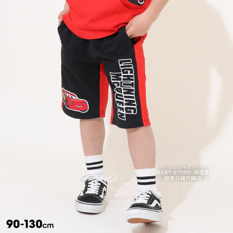 日本童裝 BDL x Disney Cars 短褲 90-130cm 男童款 夏季 PANTS