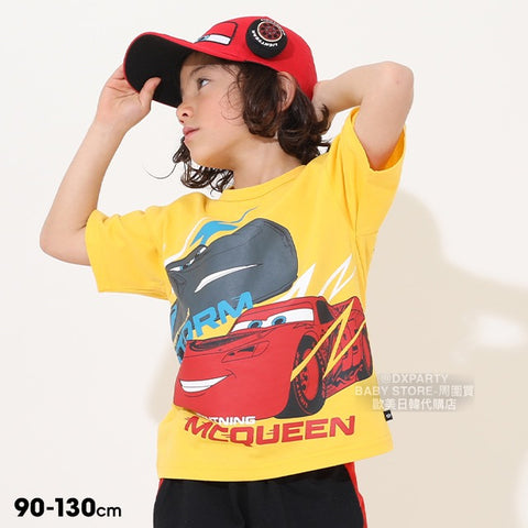 日本童裝 BDL x Disney Cars 短袖T恤 90-130cm 男童款 夏季 TOPS