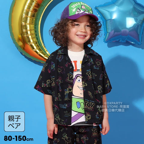 日本童裝 BDL x Disney The Toy Story 襯衫 80-150cm 男童款/女童款 夏季 TOPS 親子裝