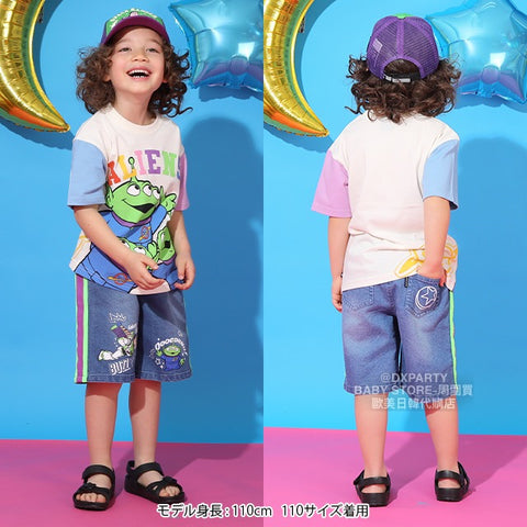 日本童裝 BDL x Disney The Toy Story 短褲 80-140cm 男童款 夏季 PANTS