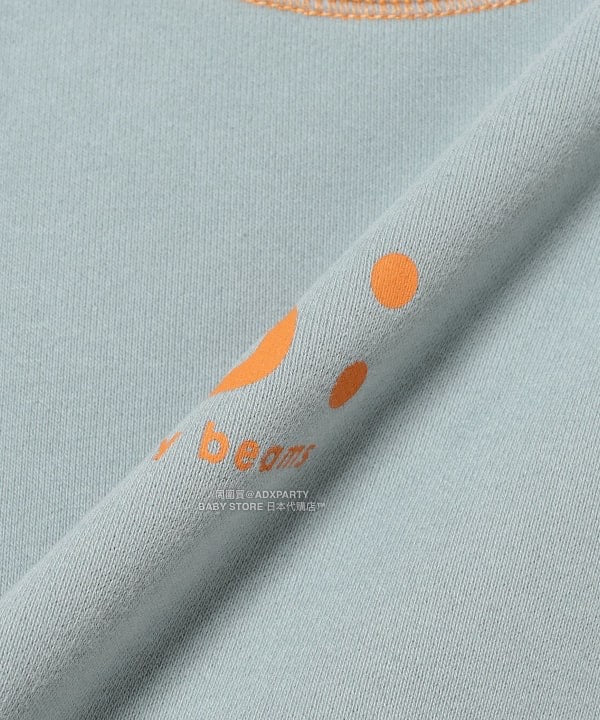 日本童裝 B:MING by BEAMS 配色縫線logo衛衣 100-140cm 男童款/女童款 秋冬季 TOPS