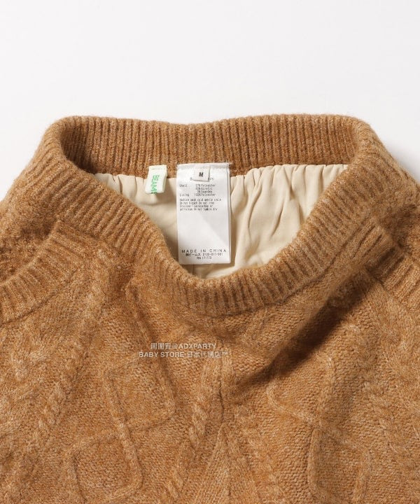 日本童裝 BEAMS mini 針織短褲 90-140cm 女童款 秋冬季 PANTS