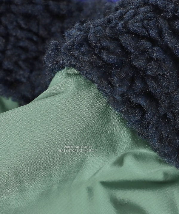 日本童裝 BEAMS mini 2Way 雙面兩著 山系抓毛背心外套 90-140cm 男童款/女童款 秋冬季 (適合初秋、香港平均溫度、寒冷天氣)OUTERWEAR