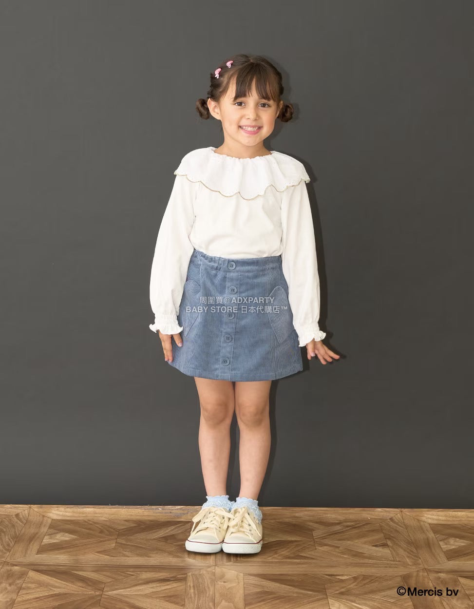 Japanese children's clothing Ly# mine tank top and shorts set 100-150cm girls summer TOPS PANTS