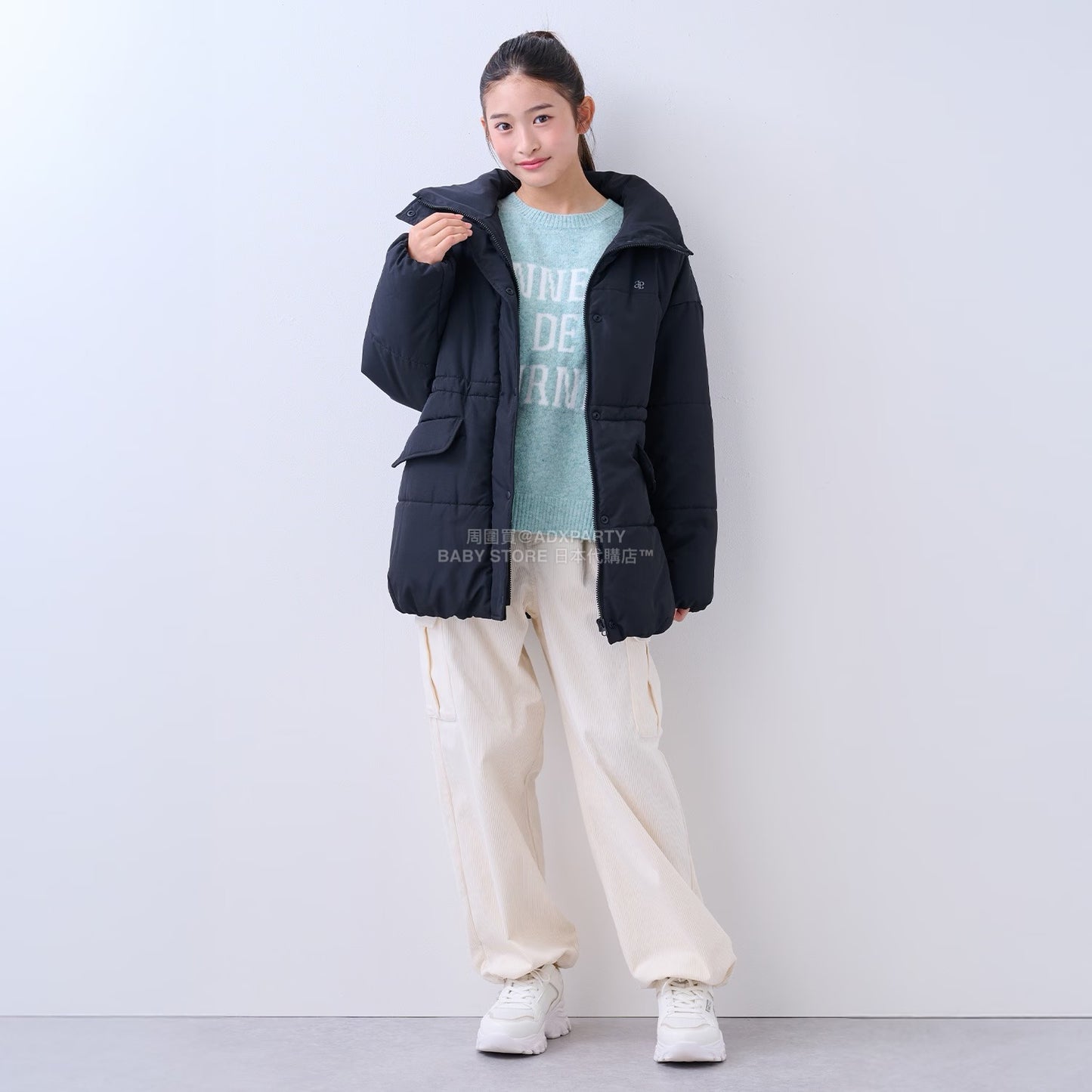 日本直送 pom ponette junior 福袋5點 140-165cm 女童款 2026年日本新春福袋 福袋不參與$900免運 滿$900可加$25免運【日本預售:2026年1月1日】