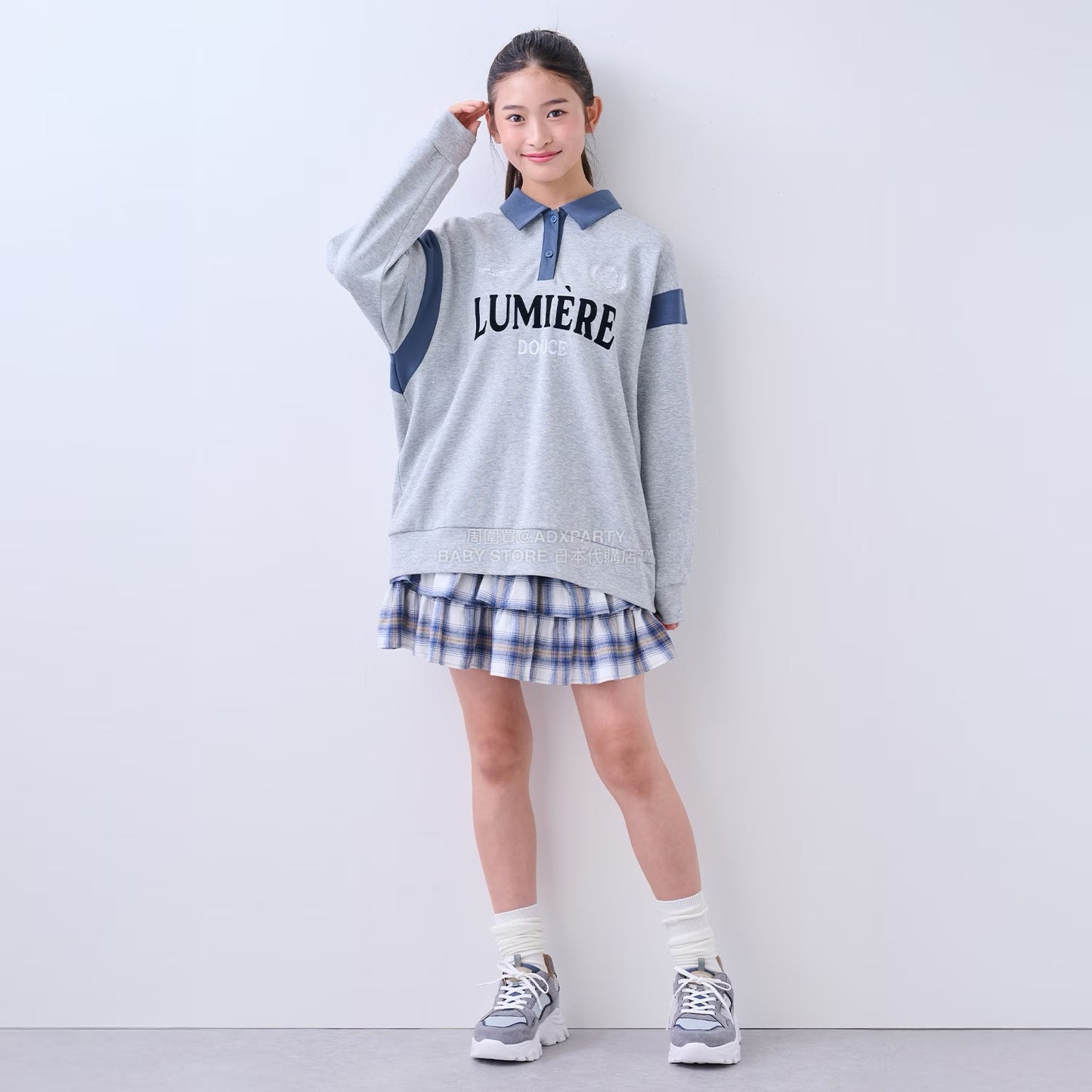 日本直送 pom ponette junior 福袋5點 140-165cm 女童款 2026年日本新春福袋 福袋不參與$900免運 滿$900可加$25免運【日本預售:2026年1月1日】