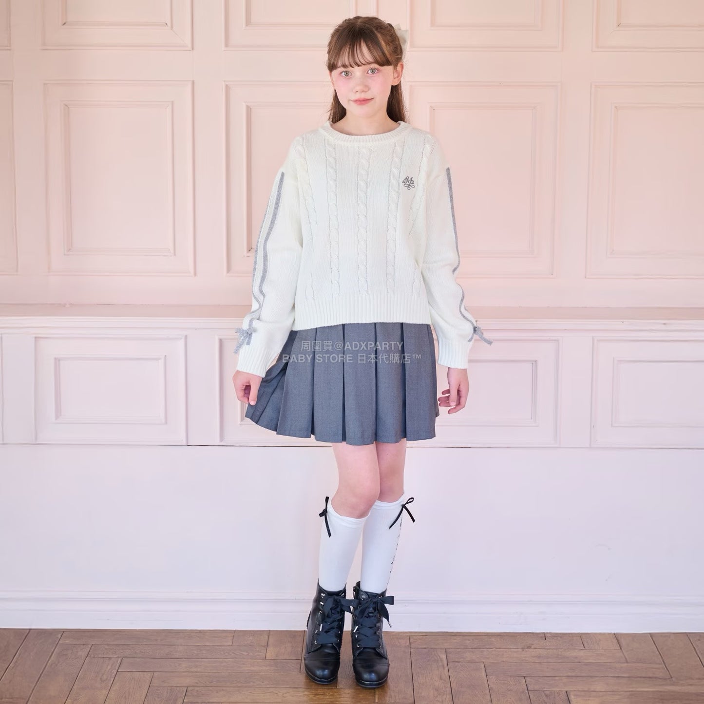 日本直送 mezzo piano junior 福袋5點 140-165cm 女童款 2026年日本新春福袋 福袋不參與$900免運 滿$900可加$25免運【日本預售:2026年1月1日】