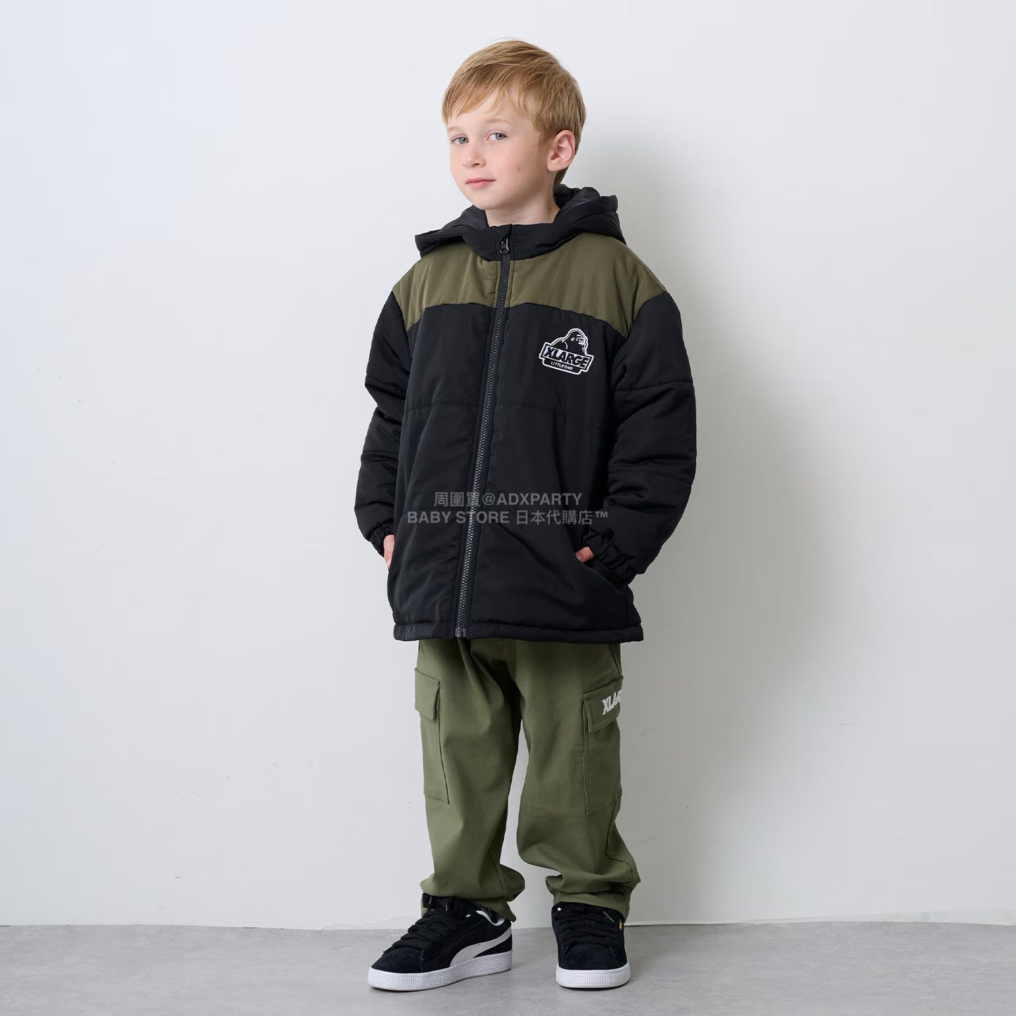 日本直送 XLARGE KIDS 福袋5點 90-140cm 男童款 2026年日本新春福袋 福袋不參與$900免運 滿$900可加$25免運【日本預售:2026年1月1日】
