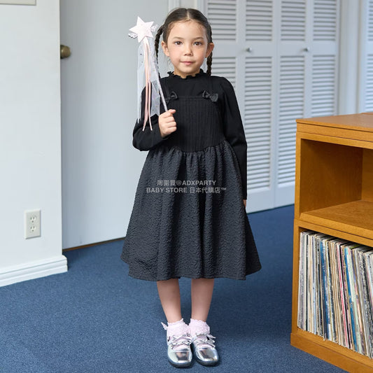 日本童裝 Ly# mine 吊帶連身裙及上衣兩件套裝 100-150cm 女童款 秋季 TOPS DRESSES