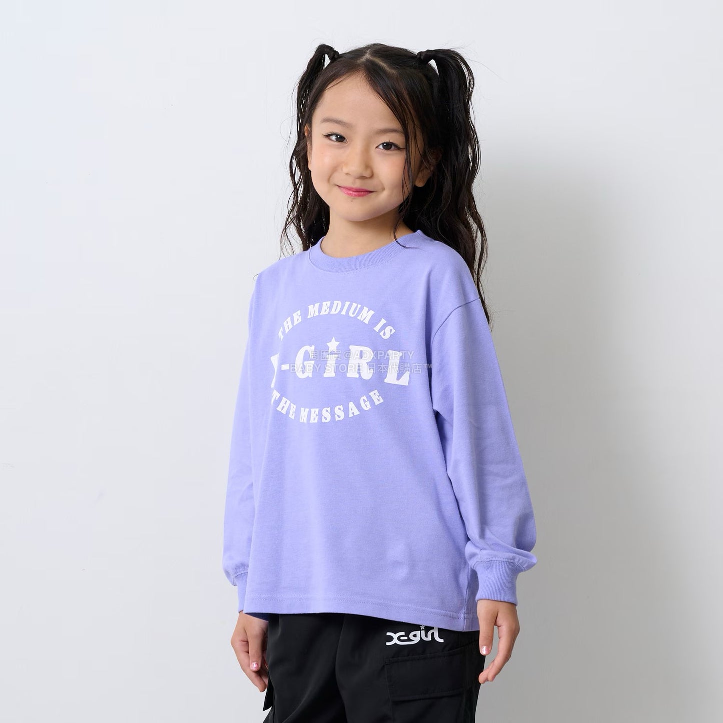 日本直送 X-girl Stages 福袋5點 90-140cm 女童款 2026年日本新春福袋 福袋不參與$900免運 滿$900可加$25免運【日本預售:2026年1月1日】