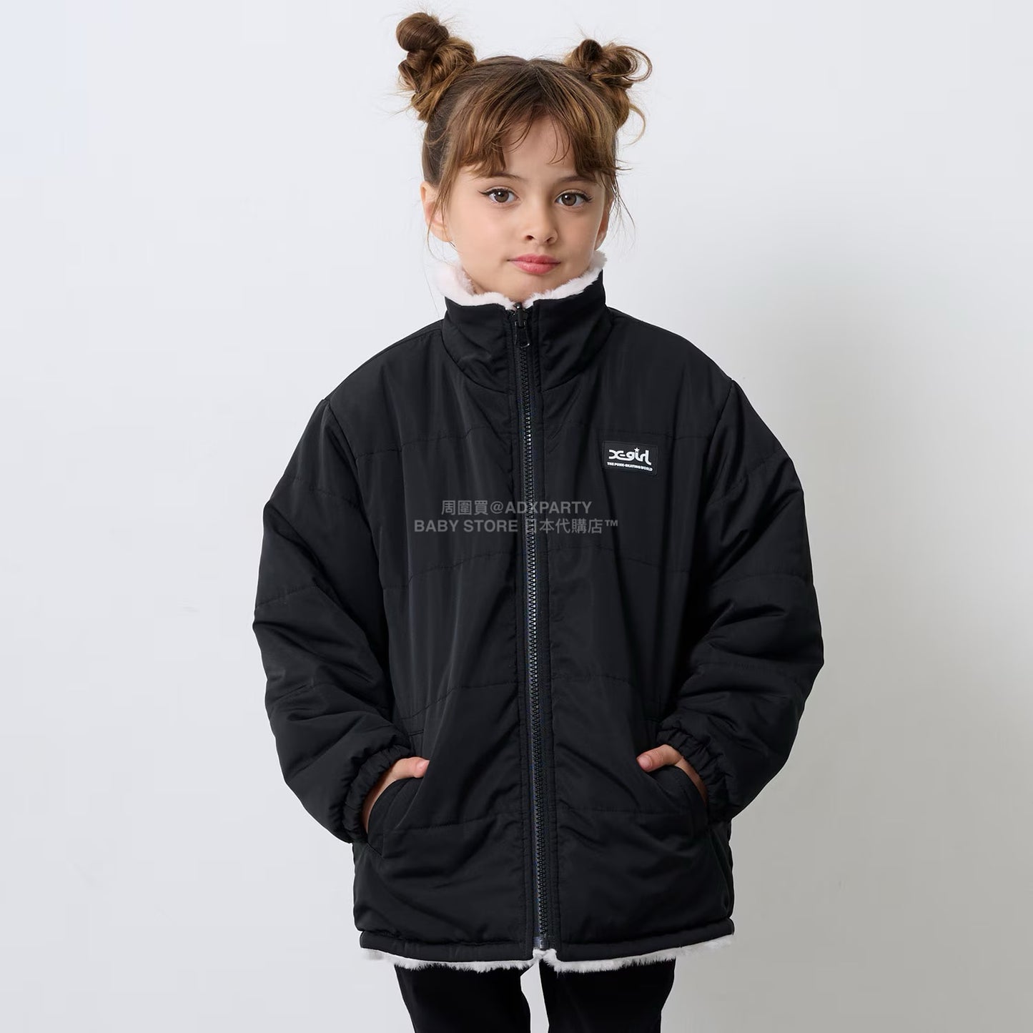 日本直送 X-girl Stages 福袋5點 90-140cm 女童款 2026年日本新春福袋 福袋不參與$900免運 滿$900可加$25免運【日本預售:2026年1月1日】