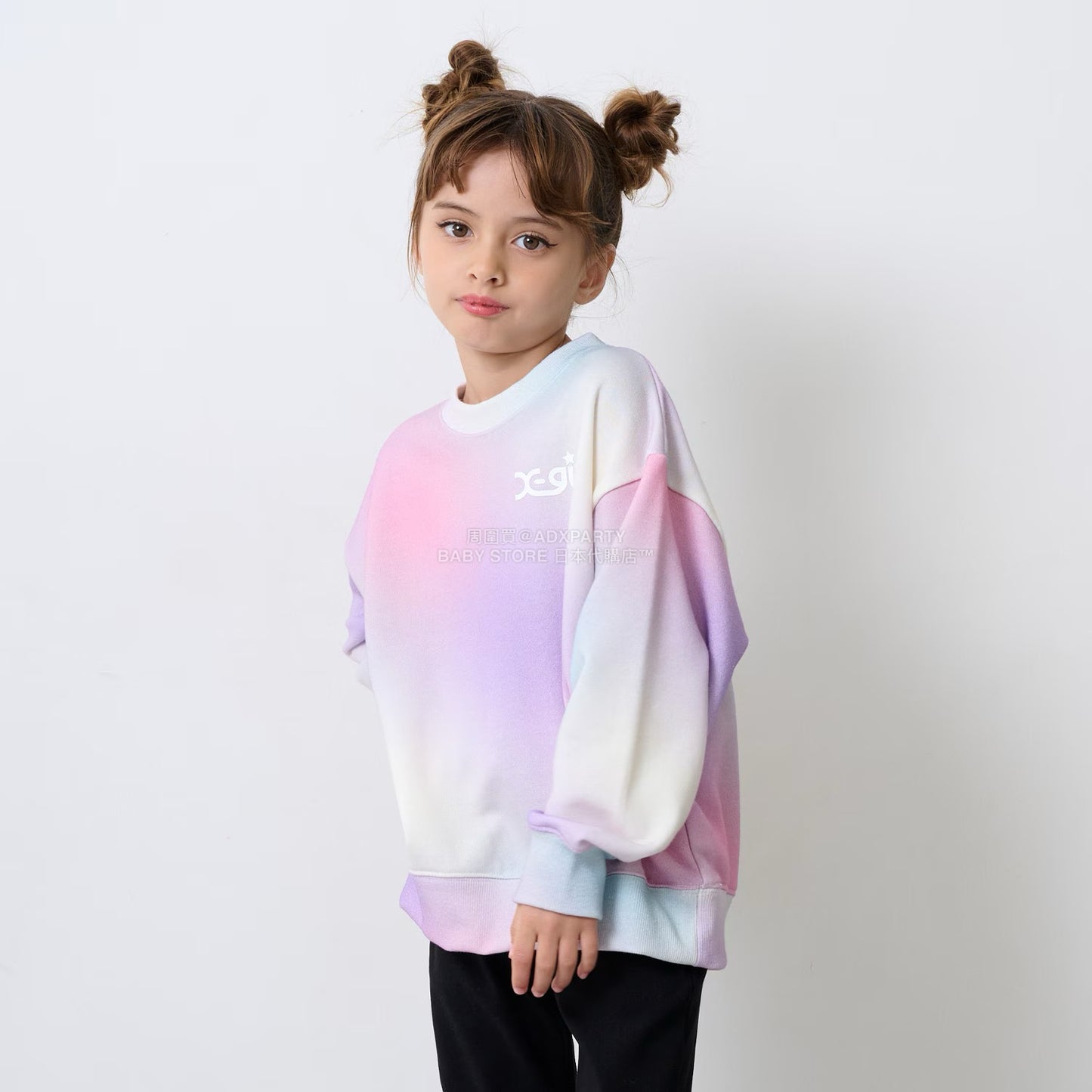 日本直送 X-girl Stages 福袋5點 90-140cm 女童款 2026年日本新春福袋 福袋不參與$900免運 滿$900可加$25免運【日本預售:2026年1月1日】