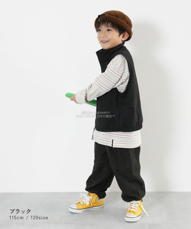 日本童裝 dev!rock 防水系列 抽繩工裝長褲 100-160cm 男童款/女童款 秋季 PANTS