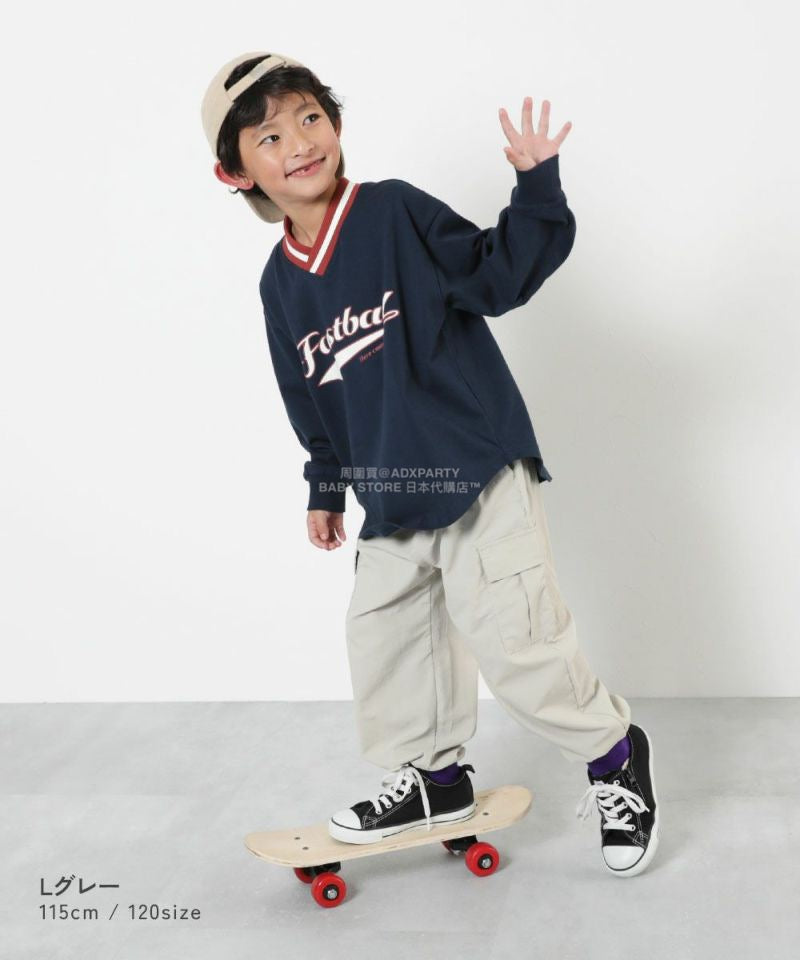 日本童裝 dev!rock 防水系列 抽繩工裝長褲 100-160cm 男童款/女童款 秋季 PANTS