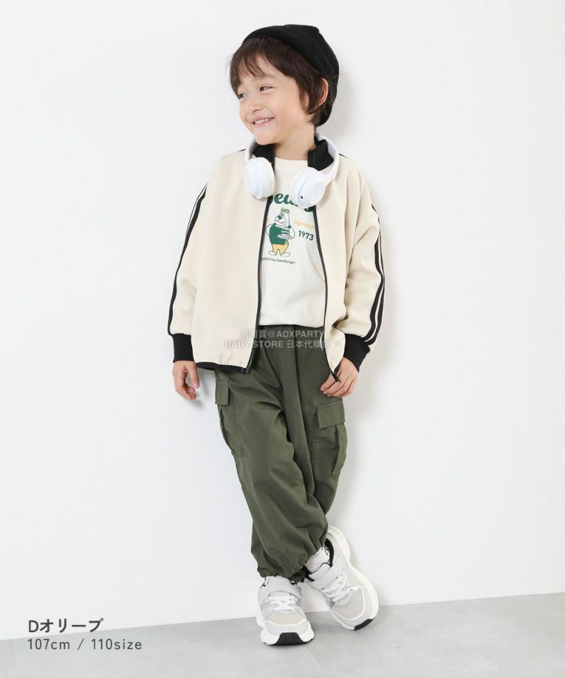 日本童裝 dev!rock 防水系列 抽繩工裝長褲 100-160cm 男童款/女童款 秋季 PANTS