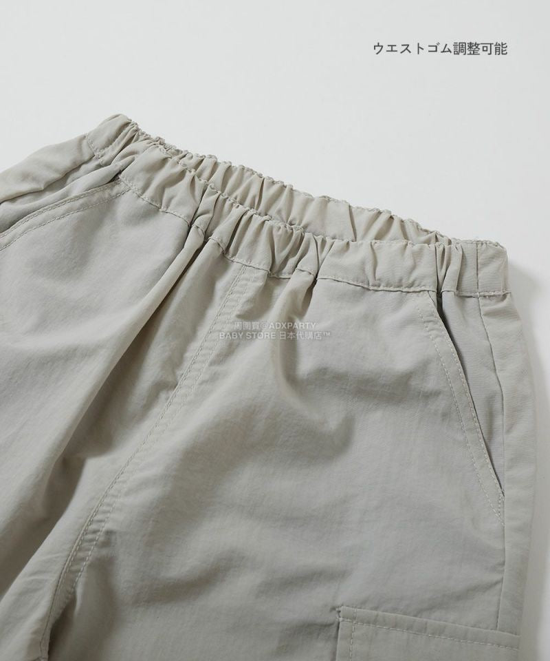 日本童裝 dev!rock 防水系列 抽繩工裝長褲 100-160cm 男童款/女童款 秋季 PANTS