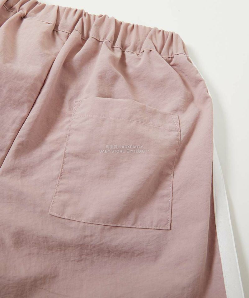 日本童裝 dev!rock 防水系列 條紋運動長褲 100-160cm 男童款/女童款 秋季 PANTS